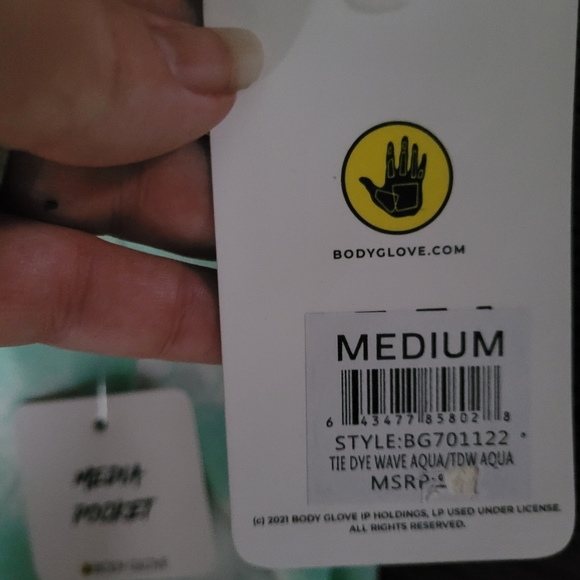 BNWT Bodyglove gym pants /leggings. Size M - Picture 3 of 3